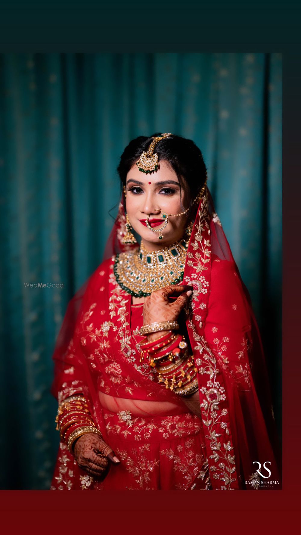 Photo From Red Bridal - By MONIKA MAKEUP ARTIST