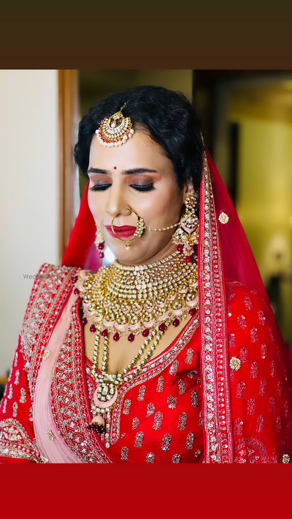 Photo From Red Bridal - By MONIKA MAKEUP ARTIST