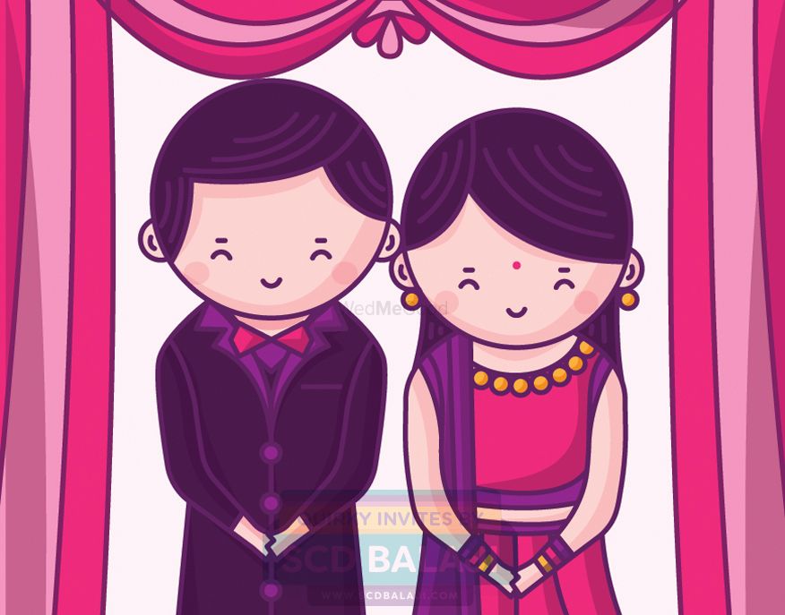 Photo From Cute Couple Collection Invitation - By Quirky Invitations