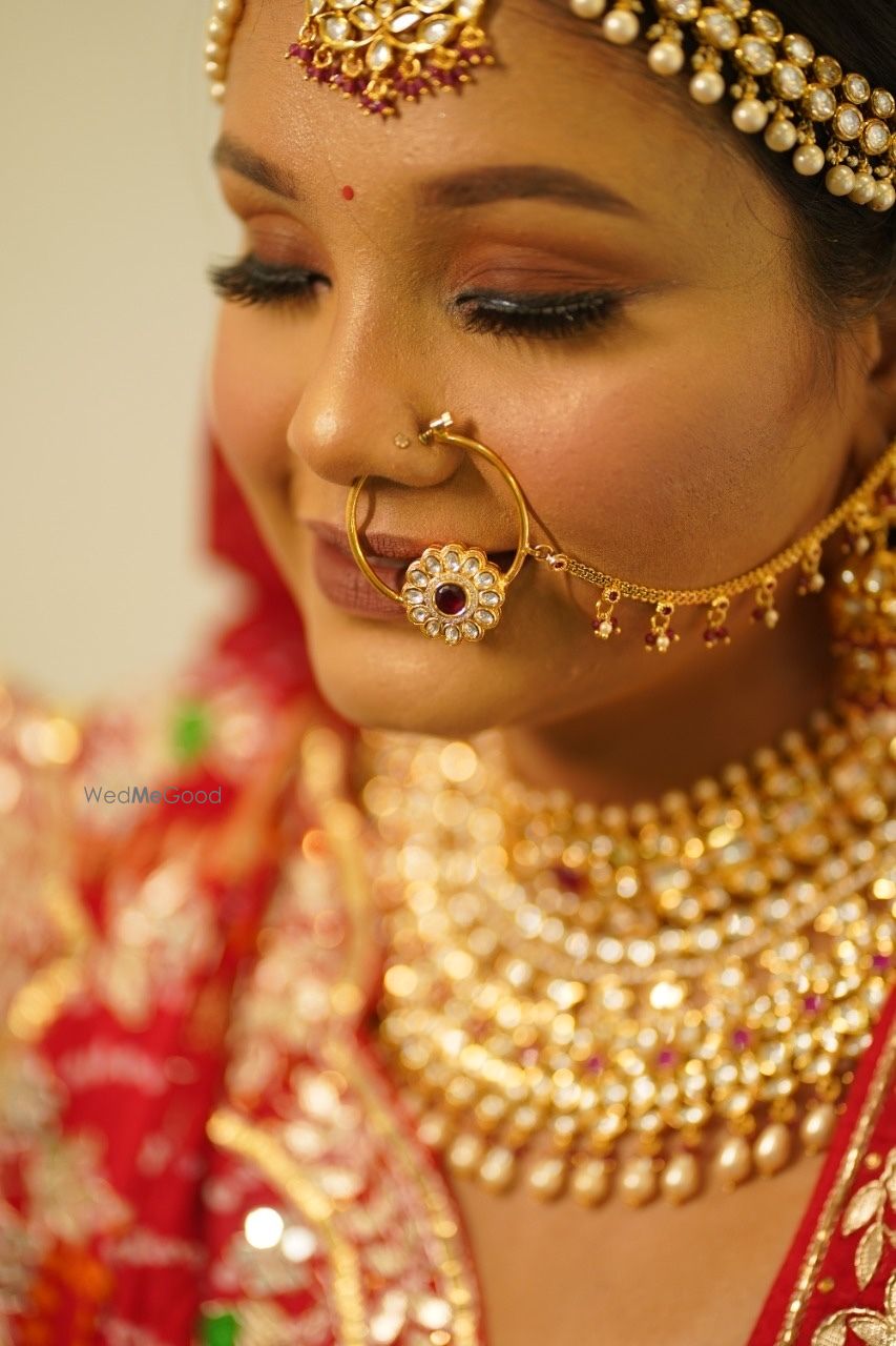 Photo From #Nityush wedding - By Makeovers by Nishneet