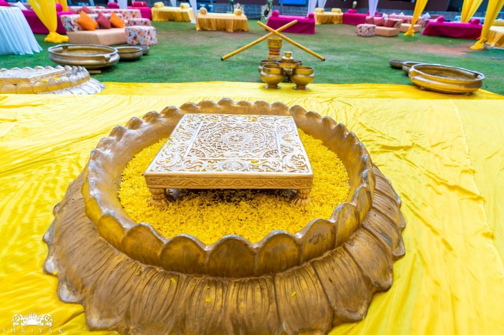 Photo From Haldi - By Weddings by 9Yards