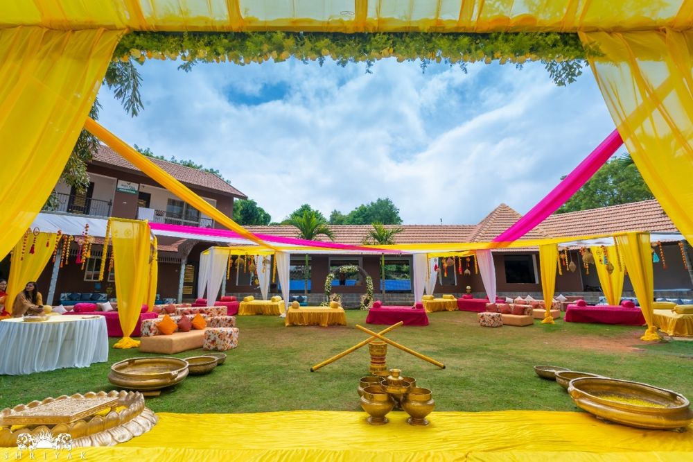 Photo From Haldi - By Weddings by 9Yards