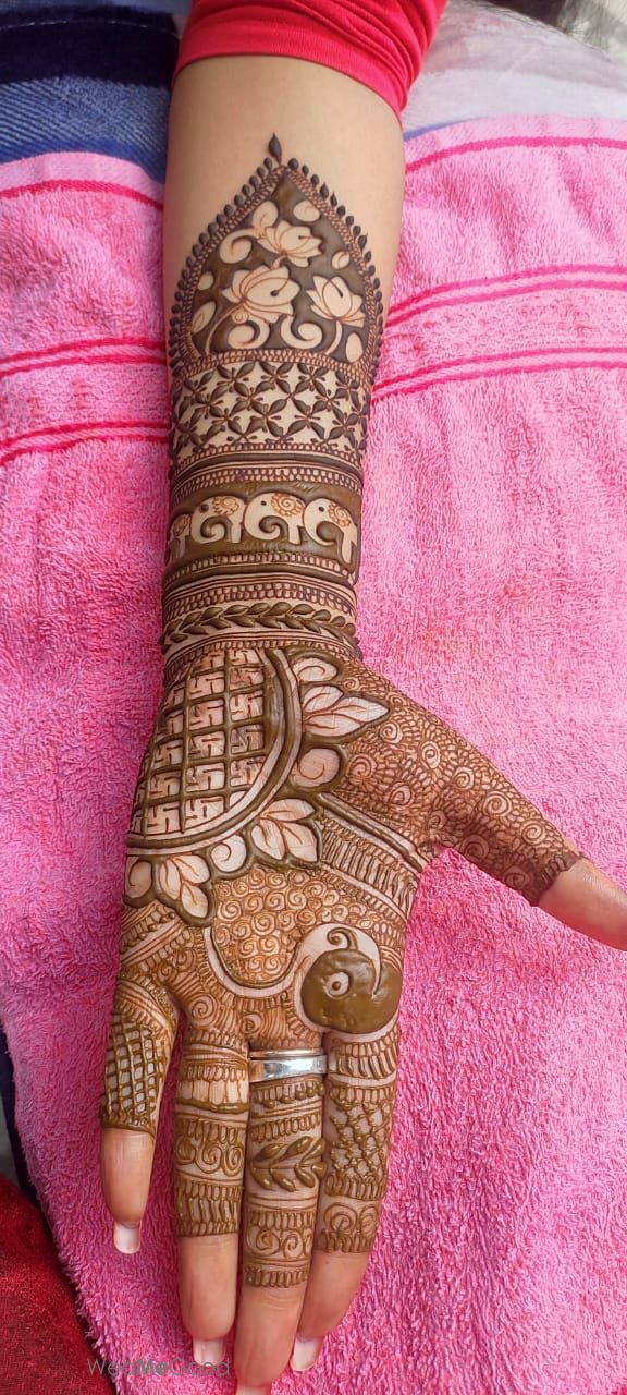 Photo From normal bridal mehandi work - By The Royal Mehandi Art