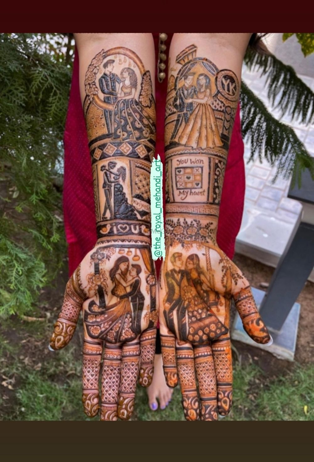 Photo From normal bridal mehandi work - By The Royal Mehandi Art