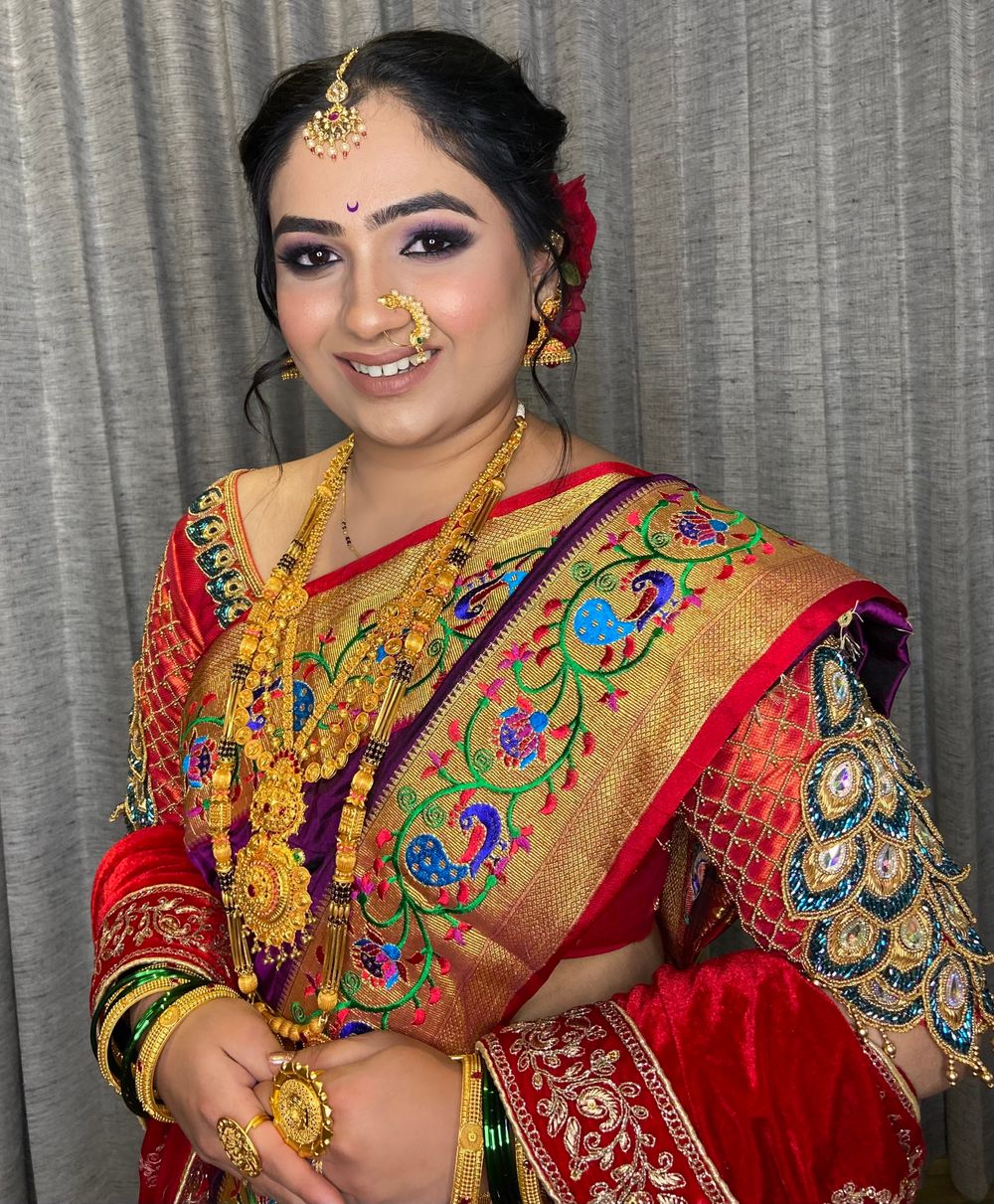 Photo From Maharashtrian Bridal Look - By Vinita Chaudhari Artistry