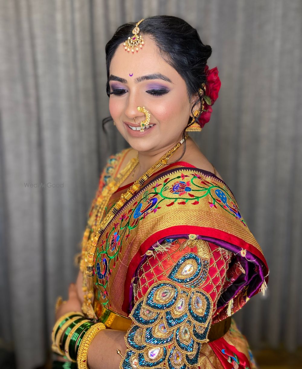 Photo From Maharashtrian Bridal Look - By Vinita Chaudhari Artistry