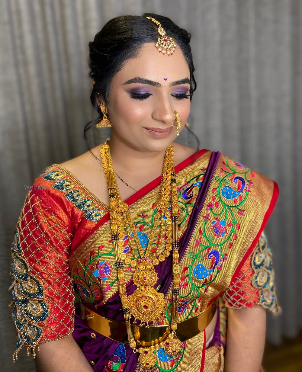 Photo From Maharashtrian Bridal Look - By Vinita Chaudhari Artistry