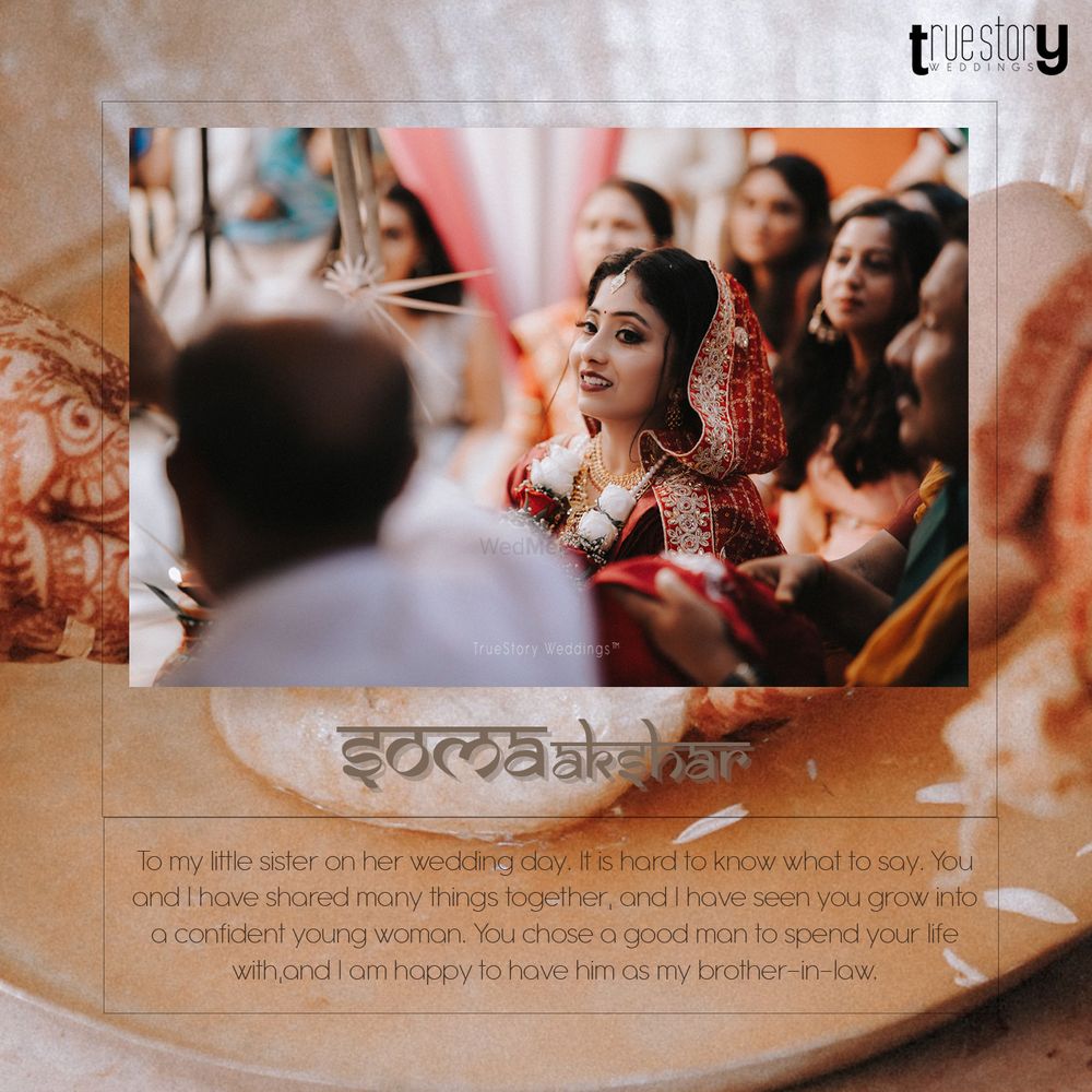 Photo From Soma Sathikumar ❤️ Akshar Sharma - By True Story Weddings