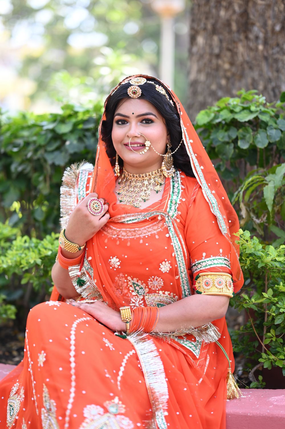 Photo From Rajasthani Engagement Bride - By Makeovers by Anju