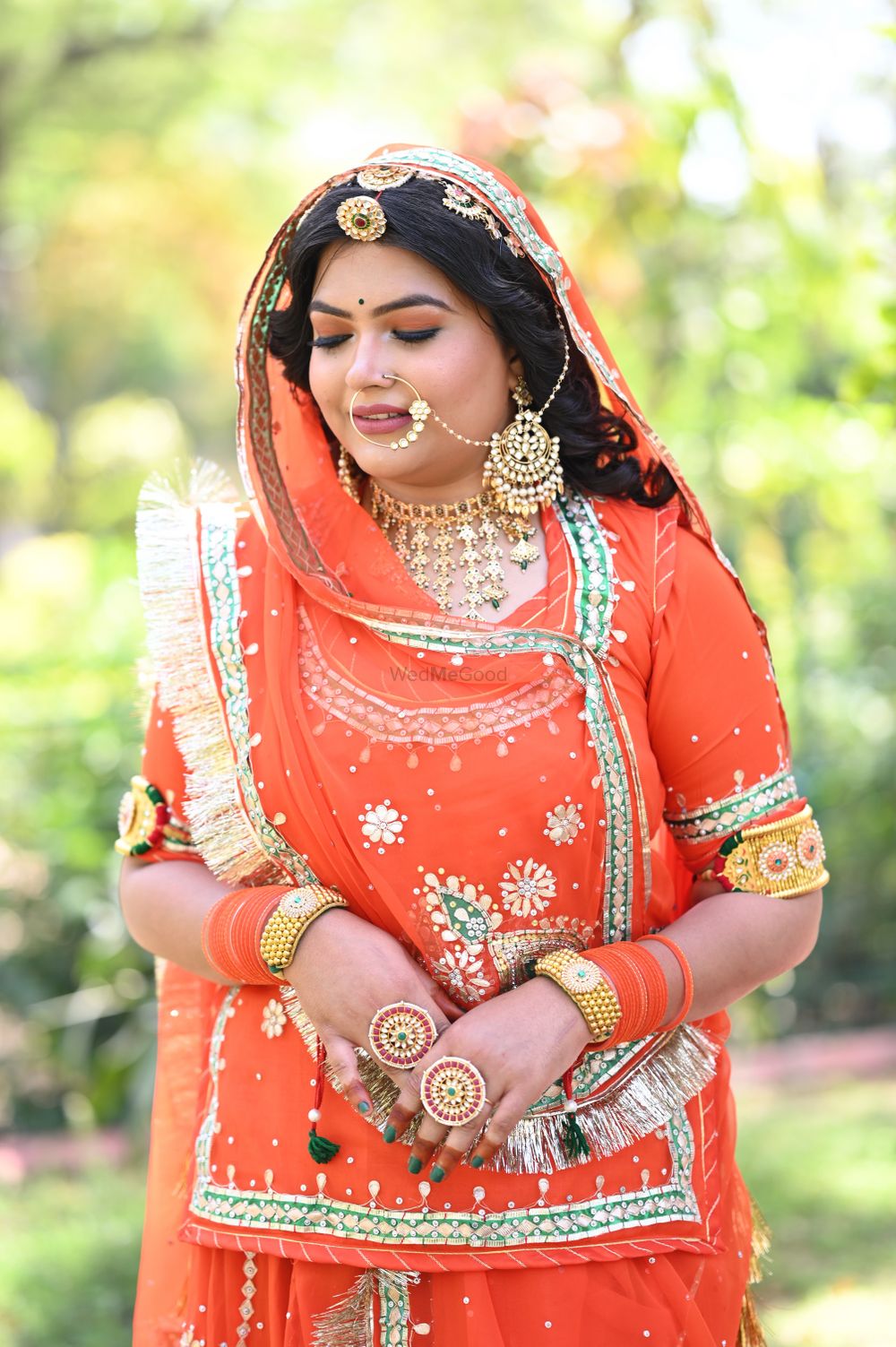 Photo From Rajasthani Engagement Bride - By Makeovers by Anju