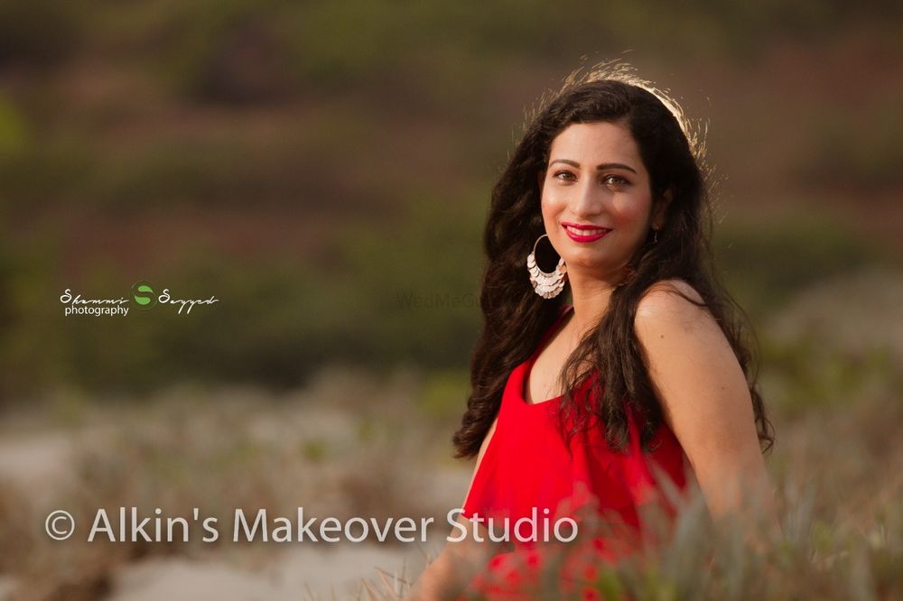 Photo From Makeup for Pre wedding shoot - By Alkin's Makeover Studio