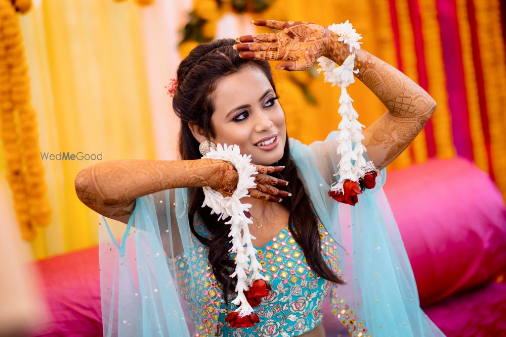 Photo From Richa’s mehendi ♥️ - By Makeup Artistry by Akansha Sharma