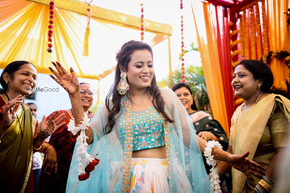 Photo From Richa’s mehendi ♥️ - By Makeup Artistry by Akansha Sharma