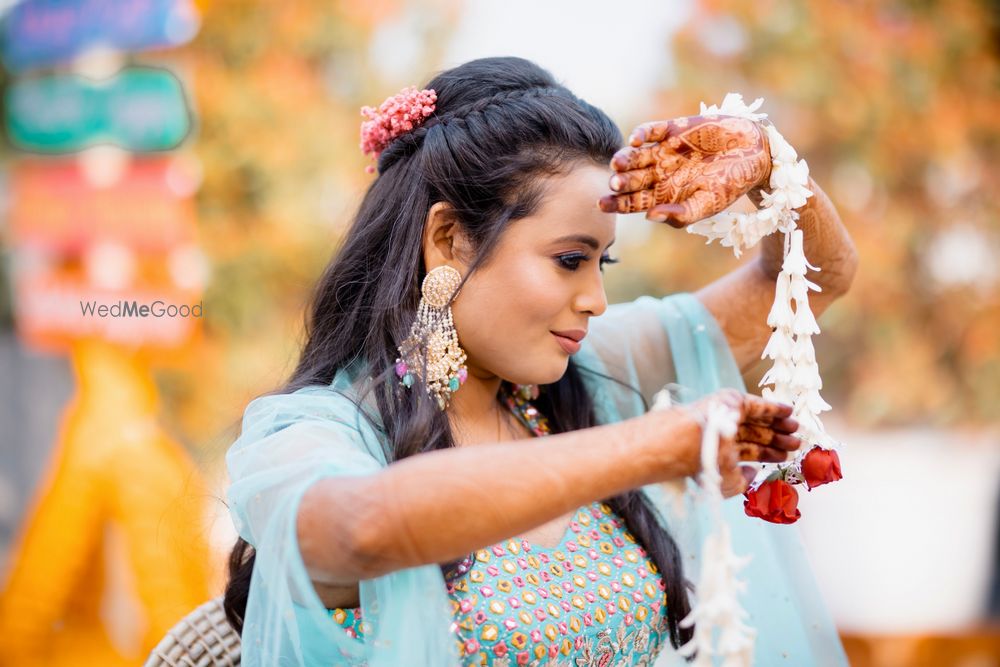 Photo From Richa’s mehendi ♥️ - By Makeup Artistry by Akansha Sharma