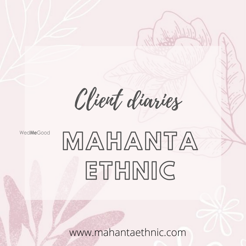 Photo From Client diaries - By Mahanta