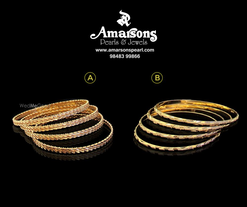 Photo From Gold Kada & Bangles - By Amarsons Pearls & Jewels