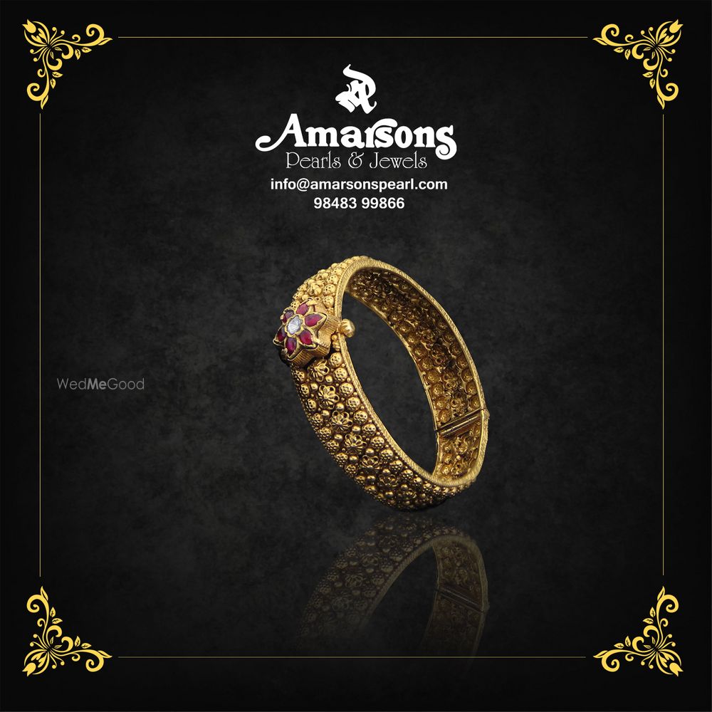 Photo From Gold Kada & Bangles - By Amarsons Pearls & Jewels