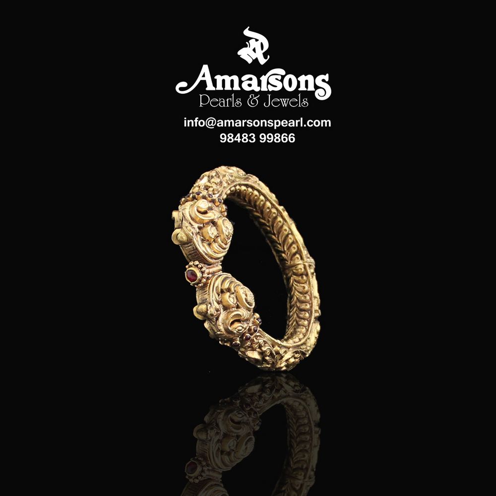 Photo From Gold Kada & Bangles - By Amarsons Pearls & Jewels