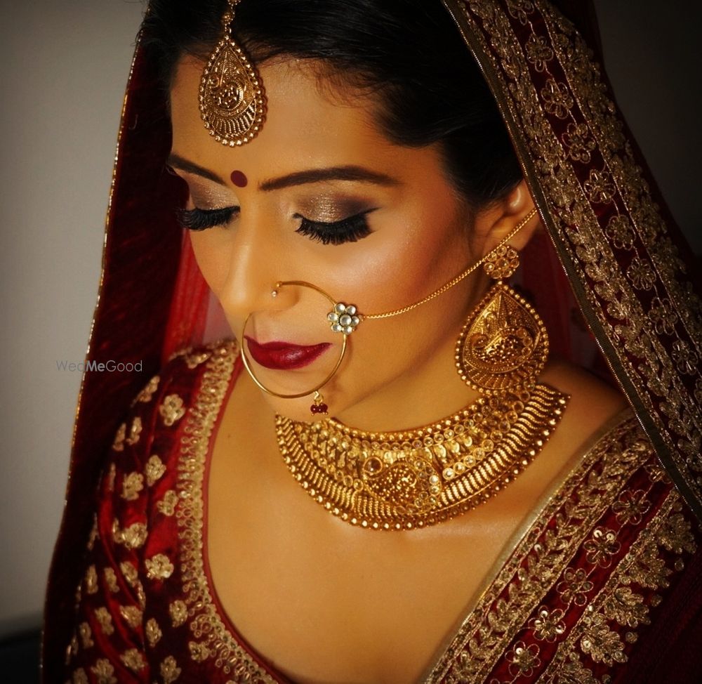 Photo From beautiful bride saloni - By Makeup By Sunaina