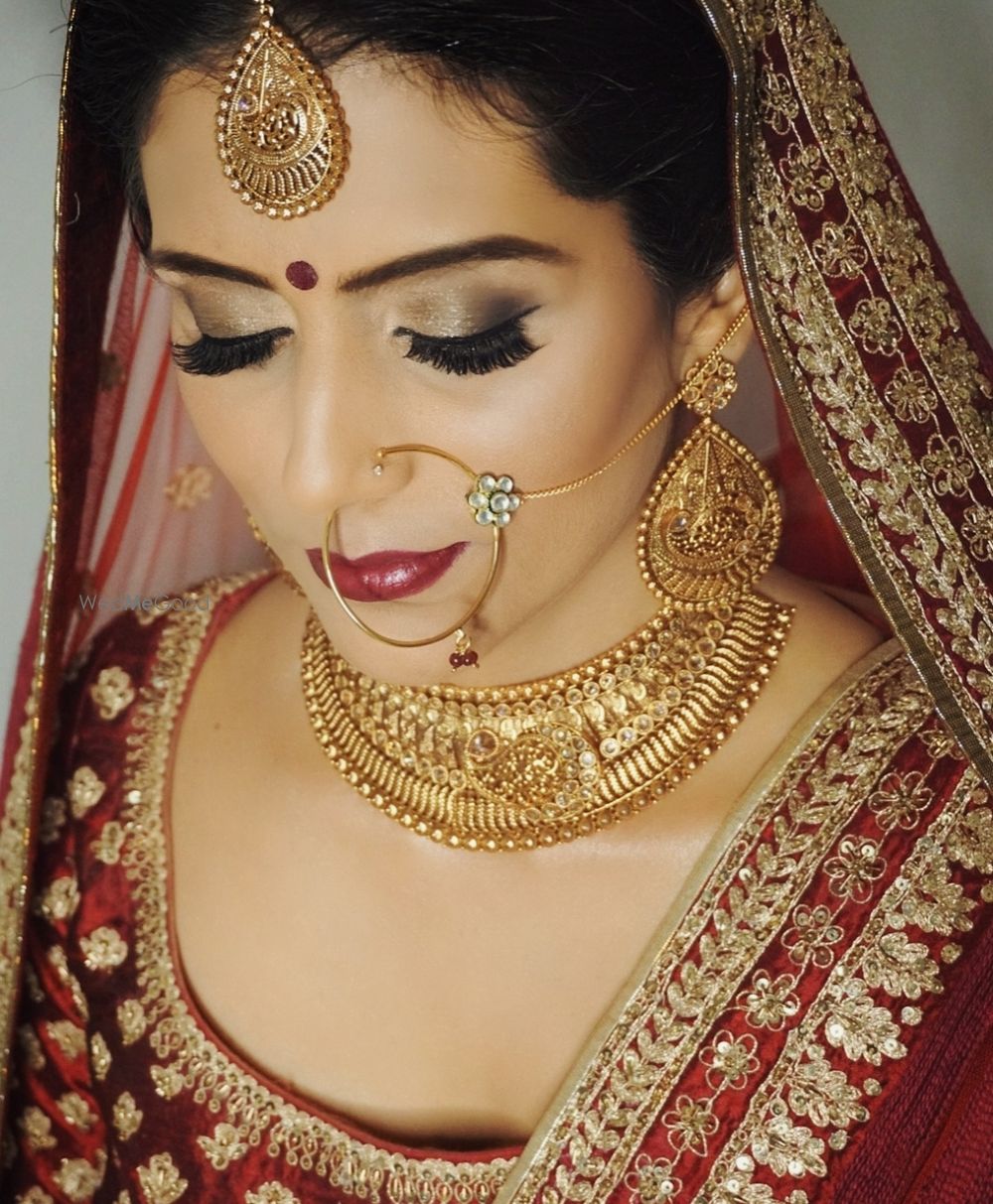 Photo From beautiful bride saloni - By Makeup By Sunaina
