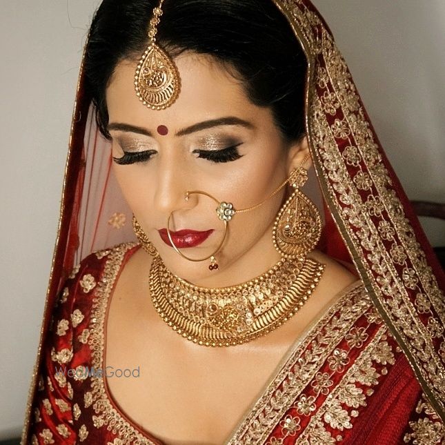 Photo From beautiful bride saloni - By Makeup By Sunaina