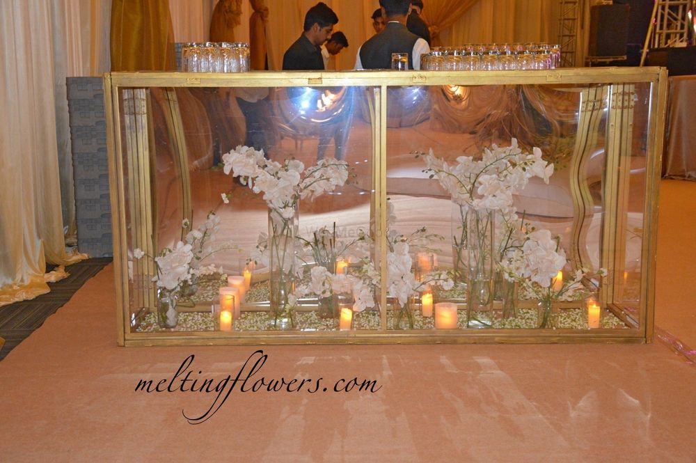 Photo From Cocktail Theme Decor at Clarks Exotica - By Melting Flowers