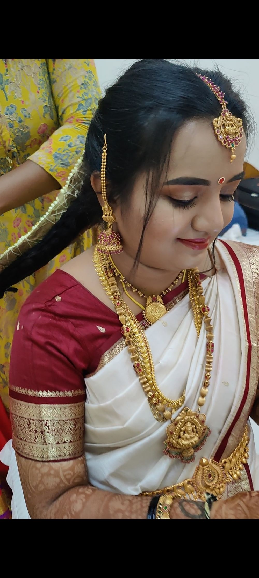 Photo From Deepthi wedding makeover - By V2 Makeover