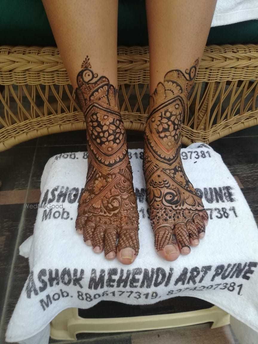 Photo From Bridal mehendi designs 2022 - By Ashok Mehendi Art