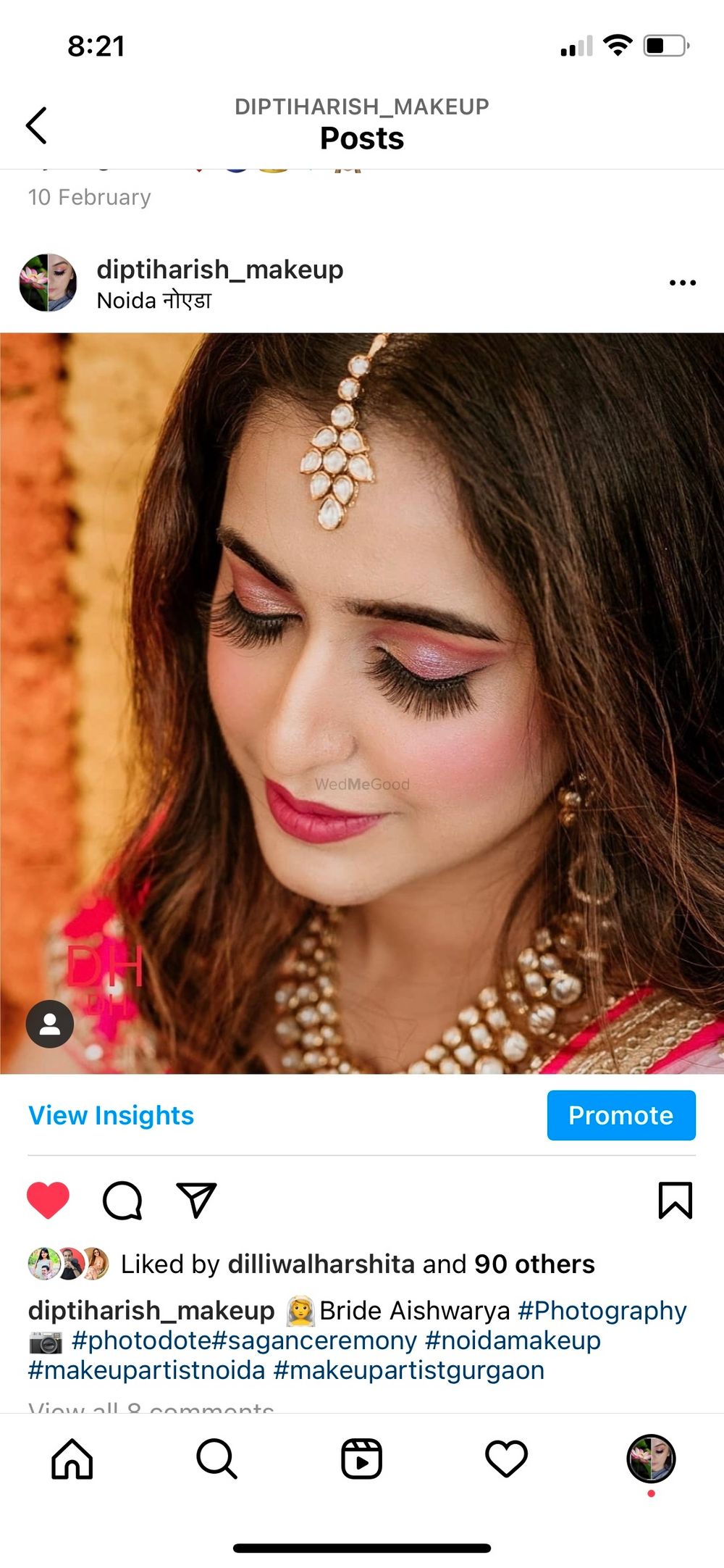 Photo From Bride Aishwarya  - By Dipti Harish Makeup