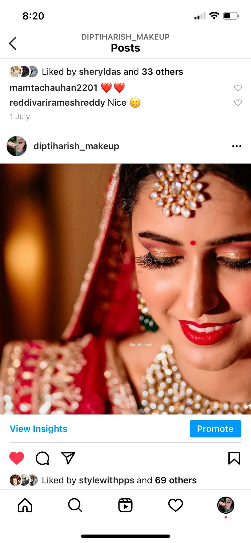 Photo From Bride Aishwarya  - By Dipti Harish Makeup