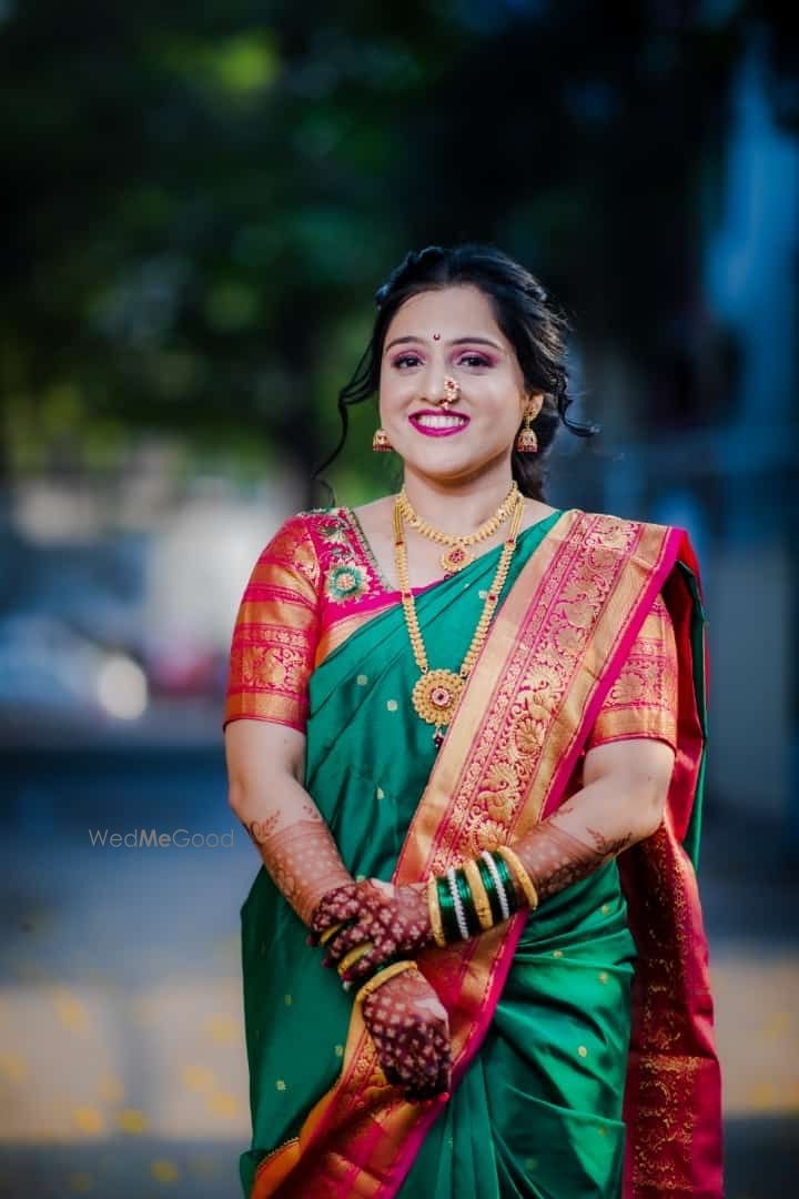 Photo From Sandya’s engagement makeover  - By Makeovers by Deepali Nawale