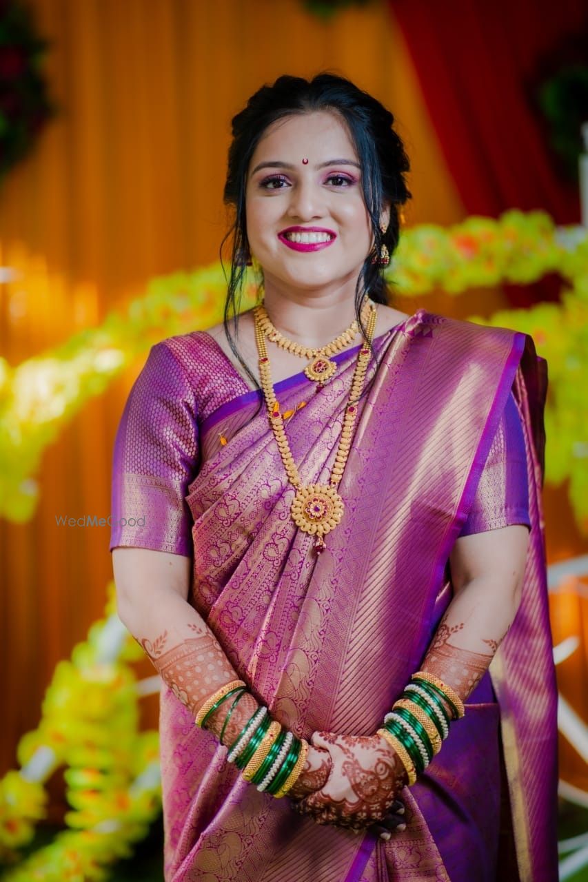 Photo From Sandya’s engagement makeover  - By Makeovers by Deepali Nawale