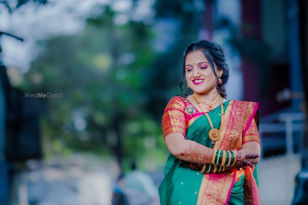 Photo From Sandya’s engagement makeover  - By Makeovers by Deepali Nawale