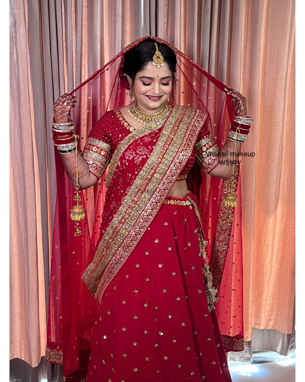 Photo From Purva Wedding Look - By Vrishali Makeup Artistry