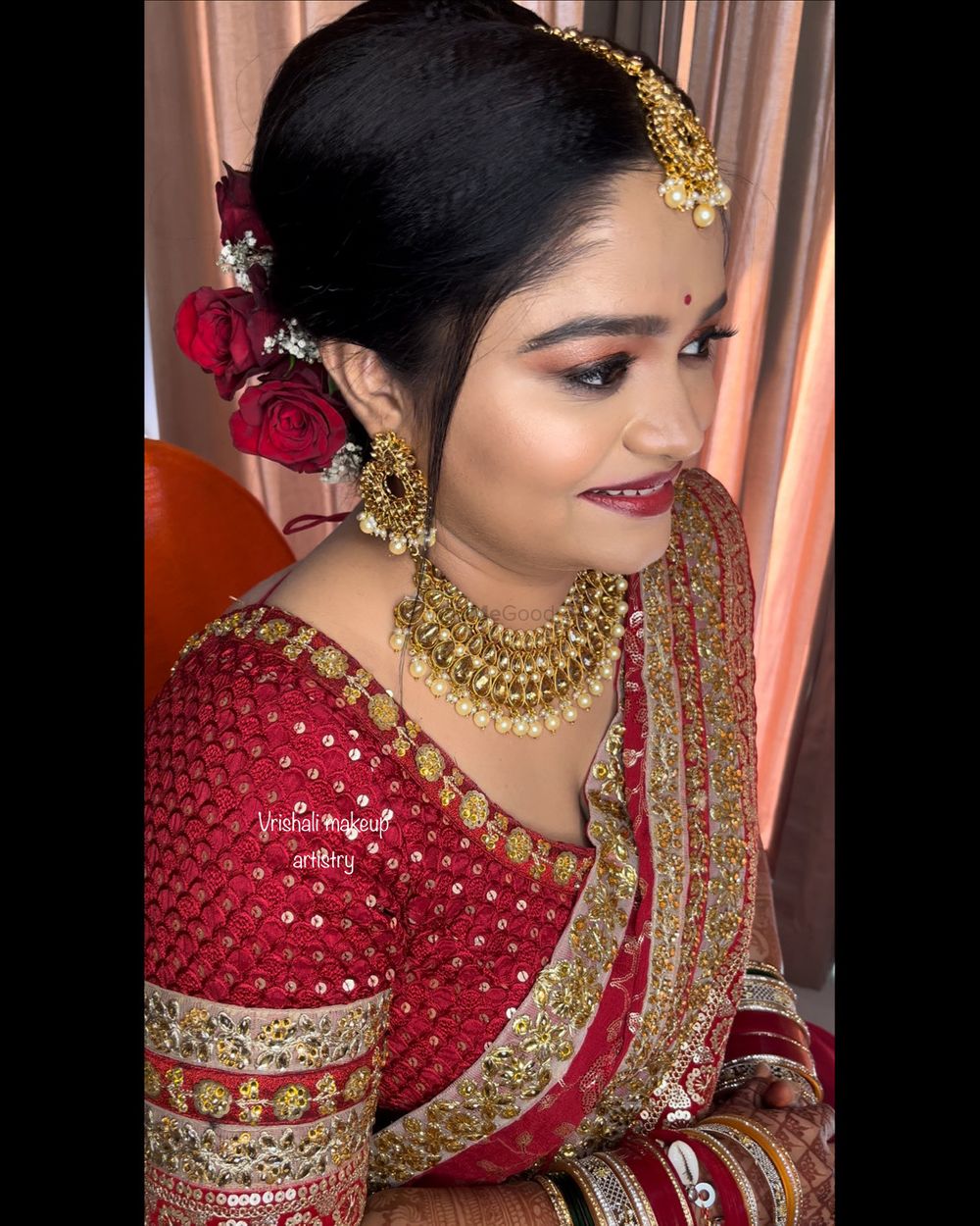 Photo From Purva Wedding Look - By Vrishali Makeup Artistry