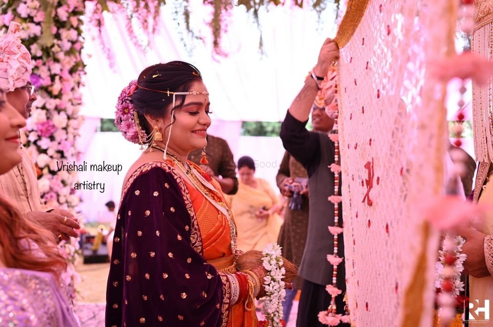 Photo From Maharashtrian Wedding Look - By Vrishali Makeup Artistry