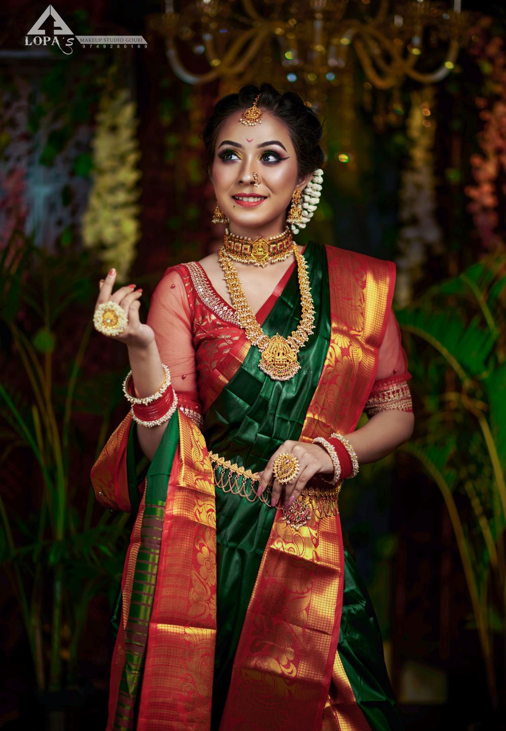 Photo From South Indian Bridal - By Lopa's Makeover and Studio Gouri