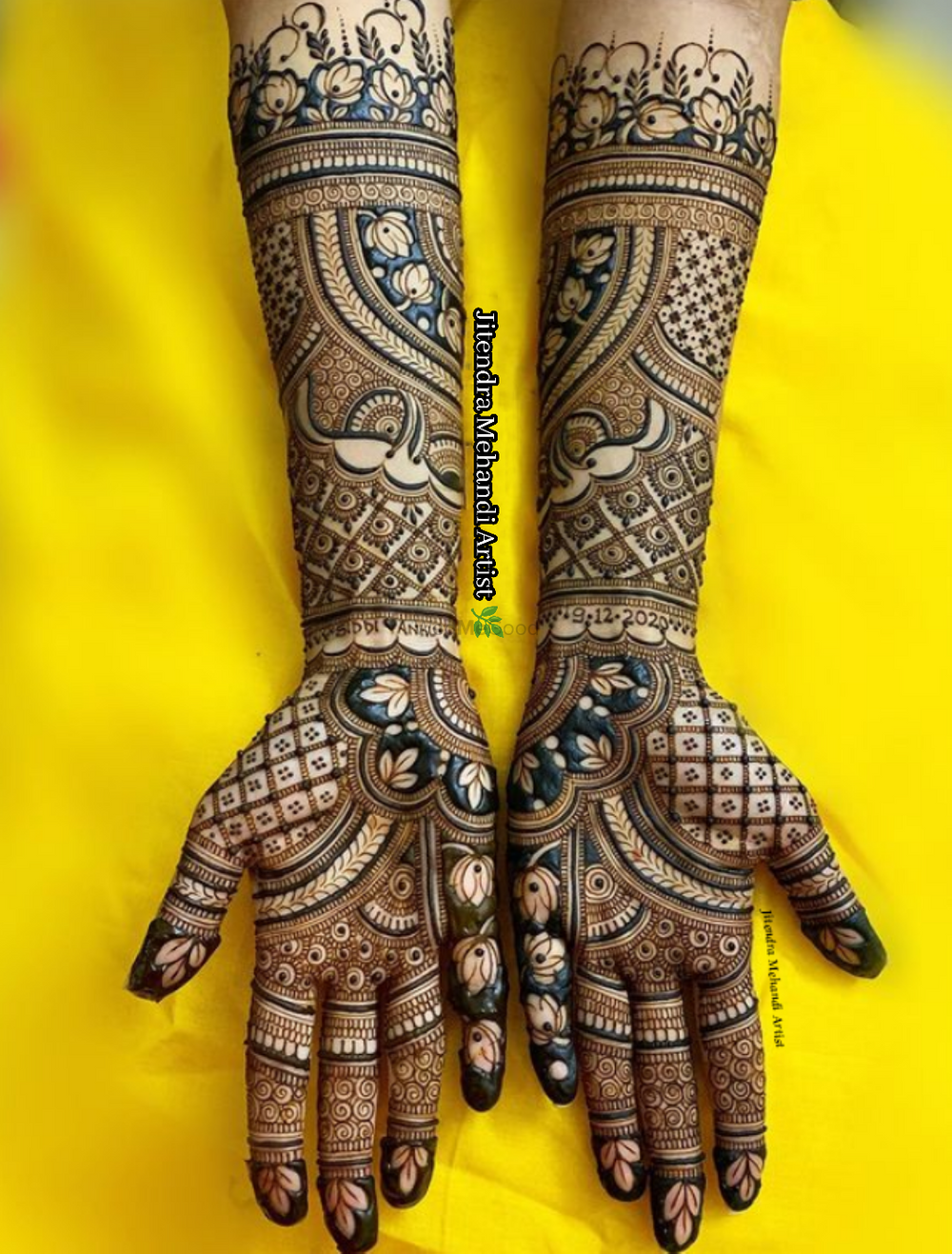 Photo From 2024 ? Bridal Special Design - By Jitendra Mehandi Artist