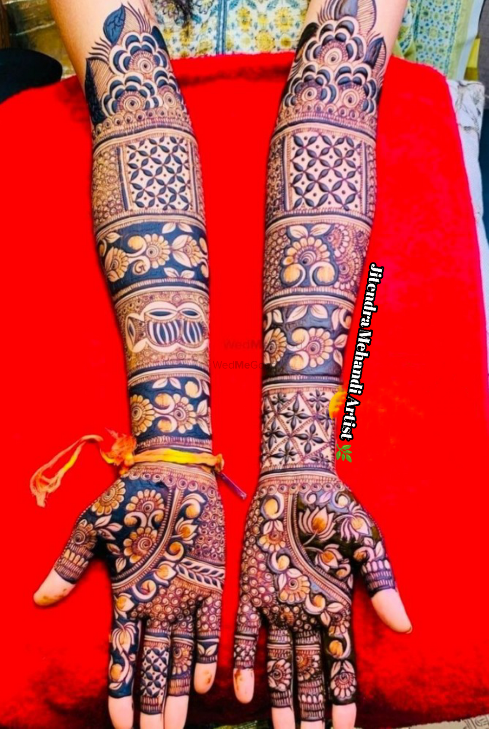 Photo From 2024 ? Bridal Special Design - By Jitendra Mehandi Artist