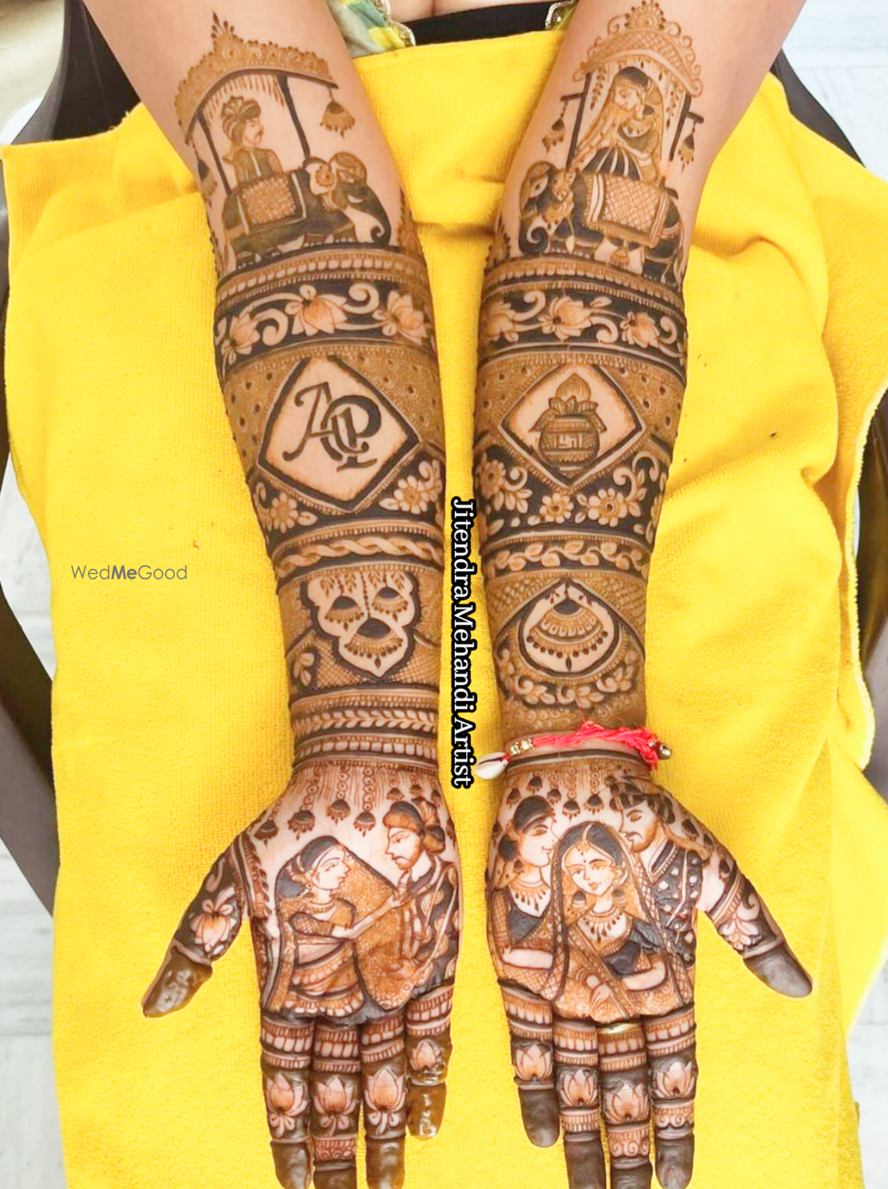 Photo From 2024 ? Bridal Special Design - By Jitendra Mehandi Artist