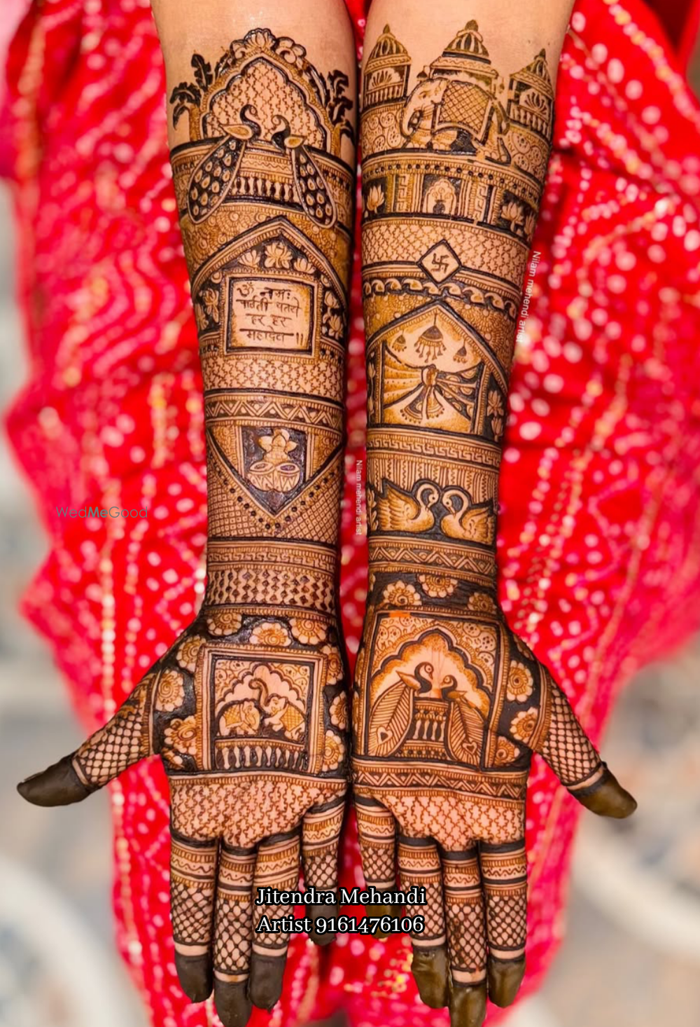 Photo From 2024 ? Bridal Special Design - By Jitendra Mehandi Artist