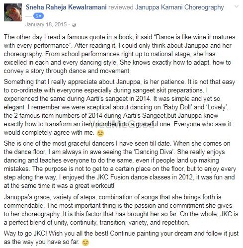 Photo From Reviews - By Januppa K Wedding Choreographer