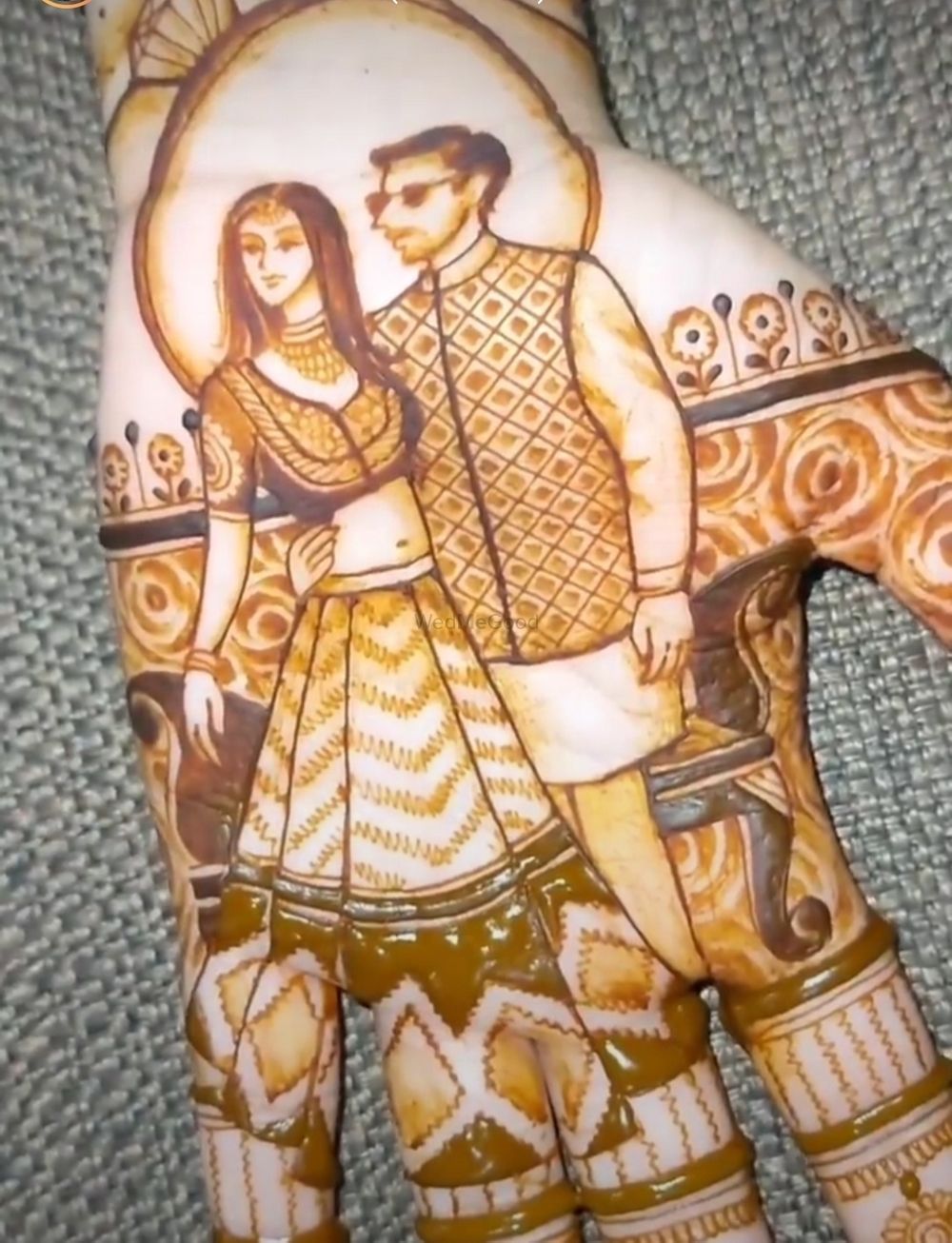 Photo From bride & groom figures - By Kapil Mehandi Artist