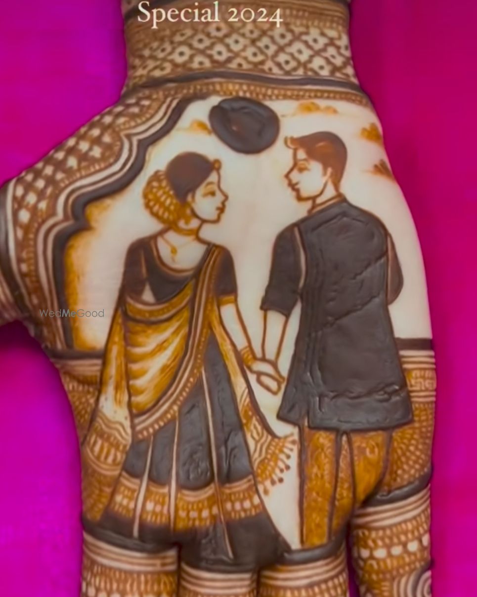 Photo From bride & groom figures - By Kapil Mehandi Artist