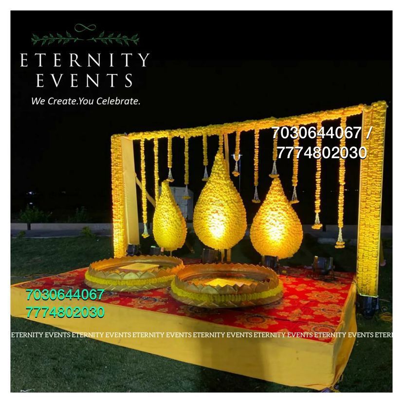 Photo From Haldi Setup - By Eternity Events