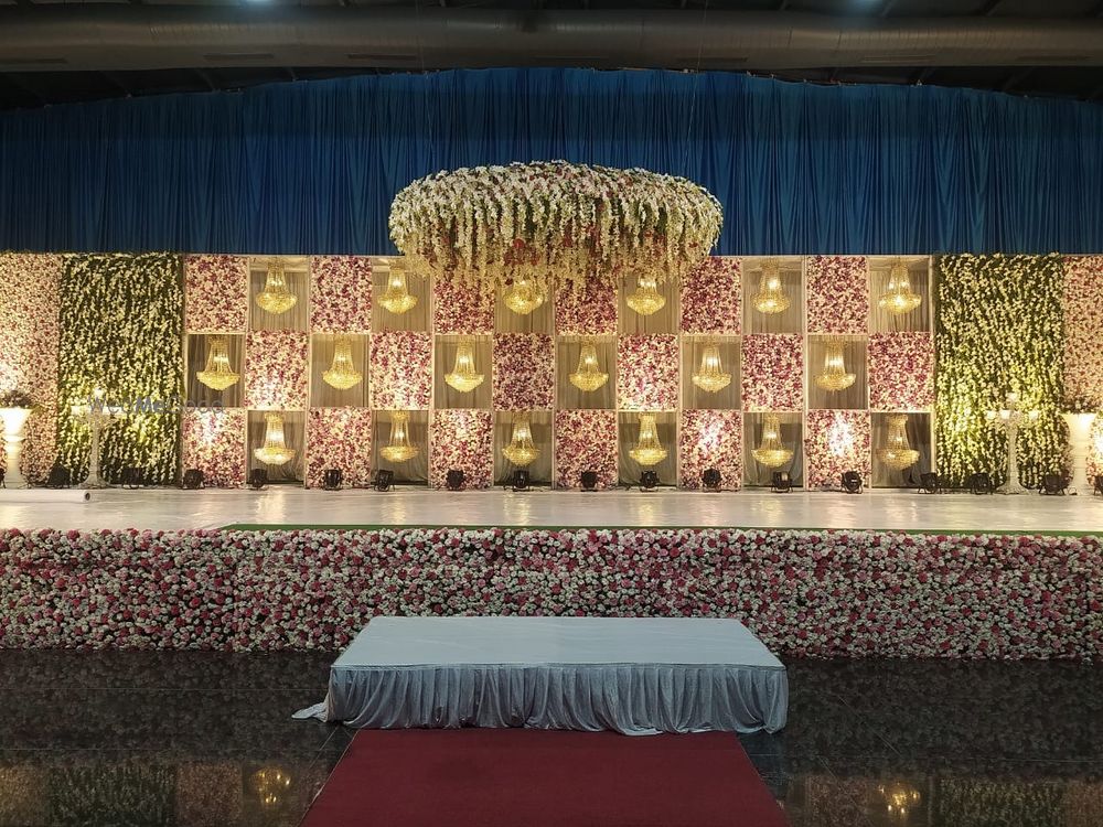 Photo From Reception & Engagement Background  - By New Lotus Flower Decoration