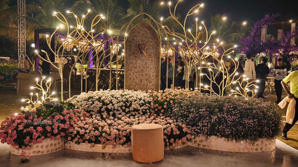 Photo From Reception & Engagement Background  - By New Lotus Flower Decoration