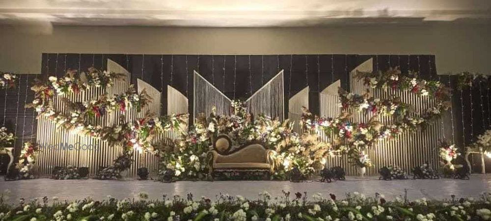 Photo From Reception & Engagement Background  - By New Lotus Flower Decoration