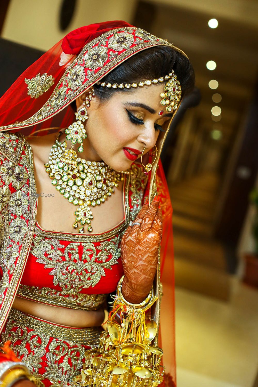 Photo of Bride close up shot