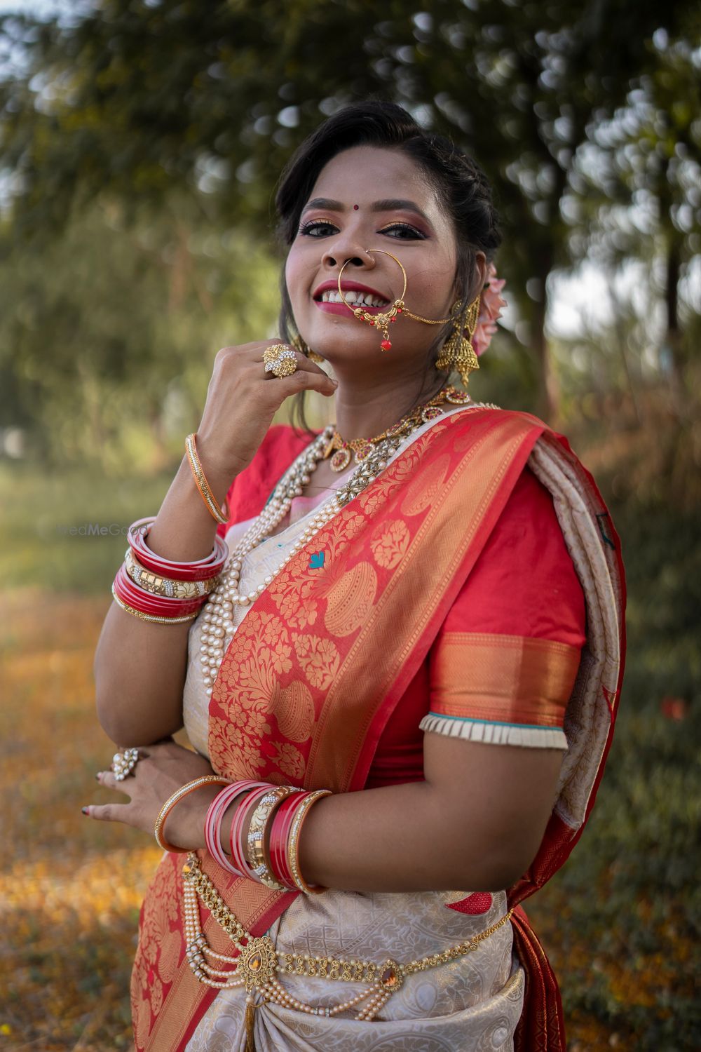 Photo From Gujrati bride look - By Cloud 21 Beauty Salon